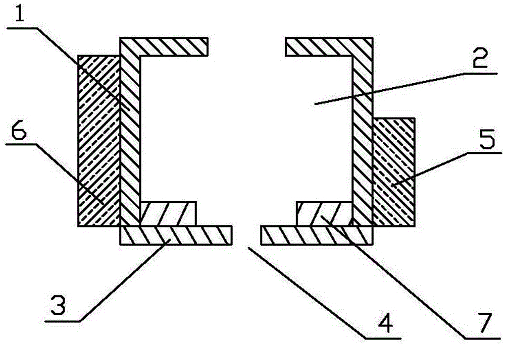 Ink cavity structure of an inkjet printer nozzle