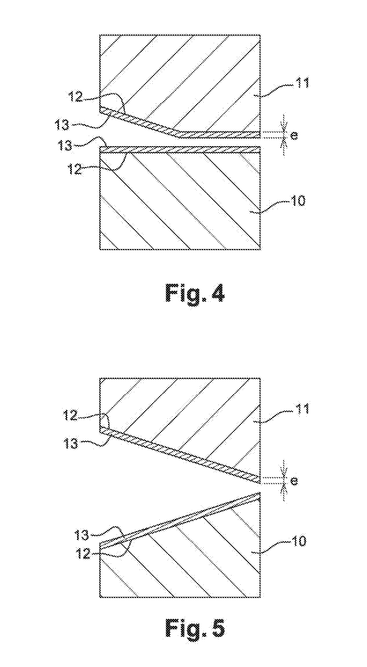 Active surface for a packing seal intended for a shaft sealing system