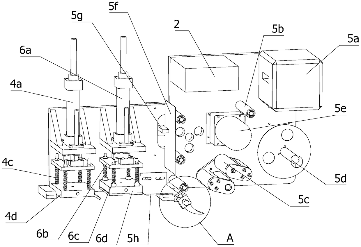 Smart shore-based fish catch labelling machine