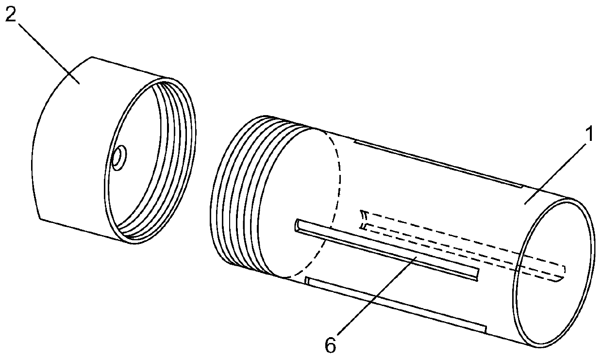 An elastic push type high voltage fuse socket