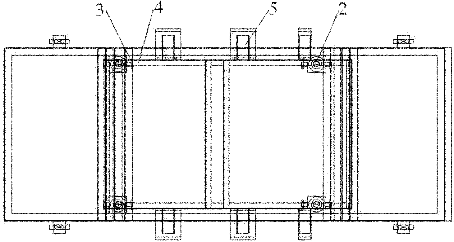 Car lifting device in car production conveying equipment and operation method thereof