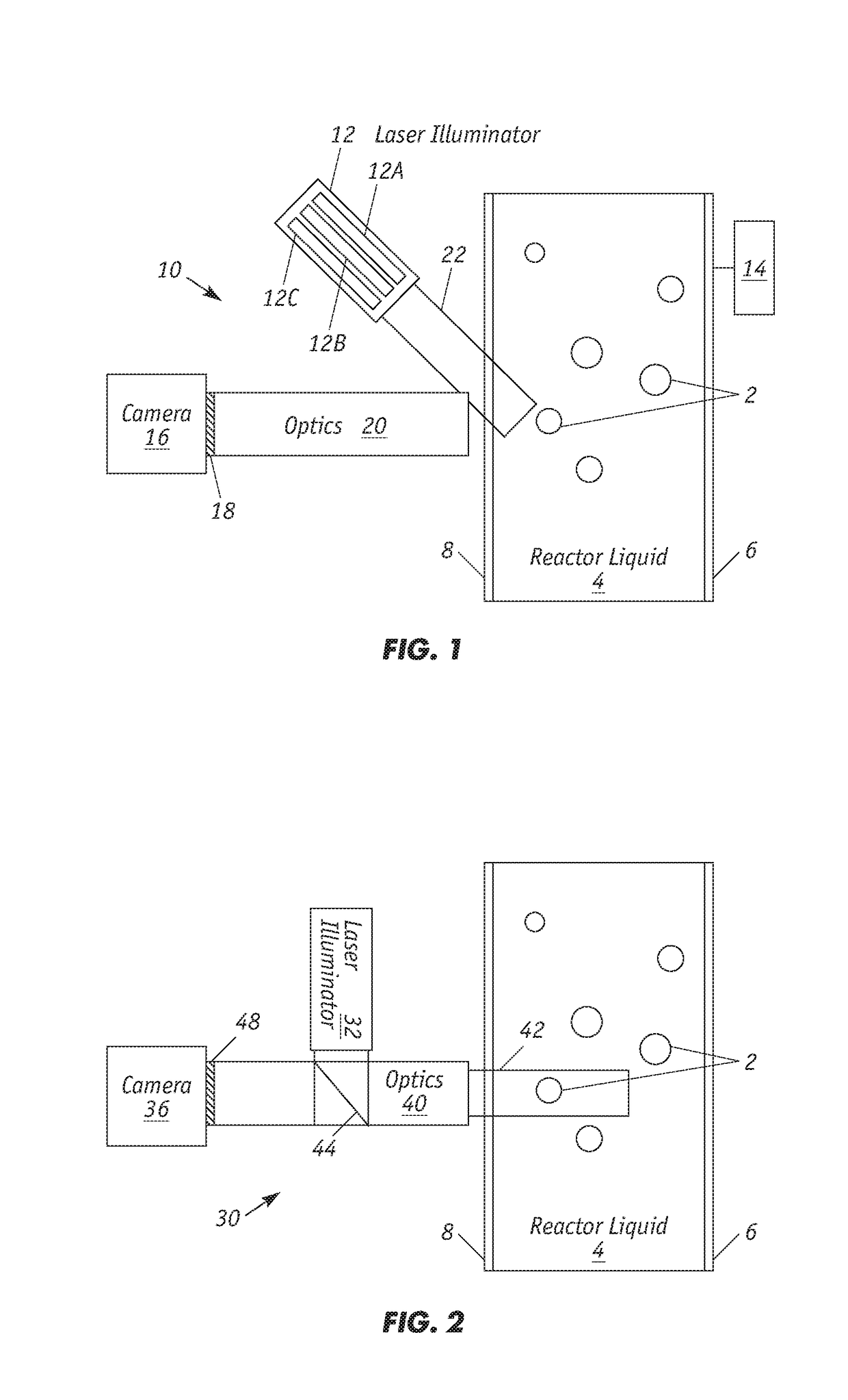 Method for On-line Imaging of Mesophase Particles