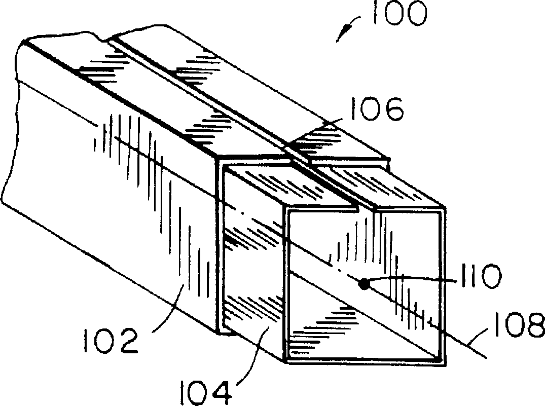 Apparatus and method for twisting hollow rods