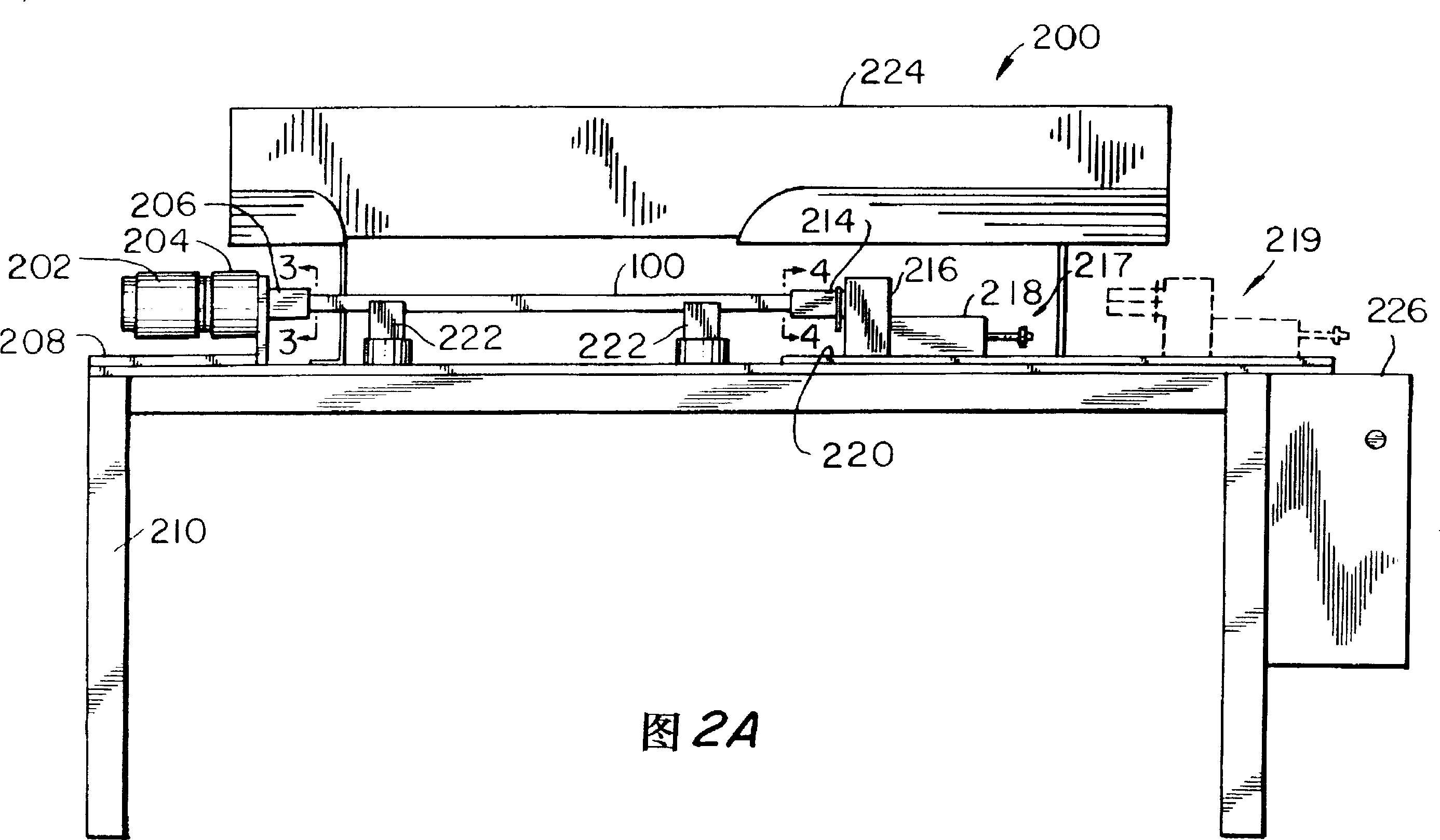 Apparatus and method for twisting hollow rods