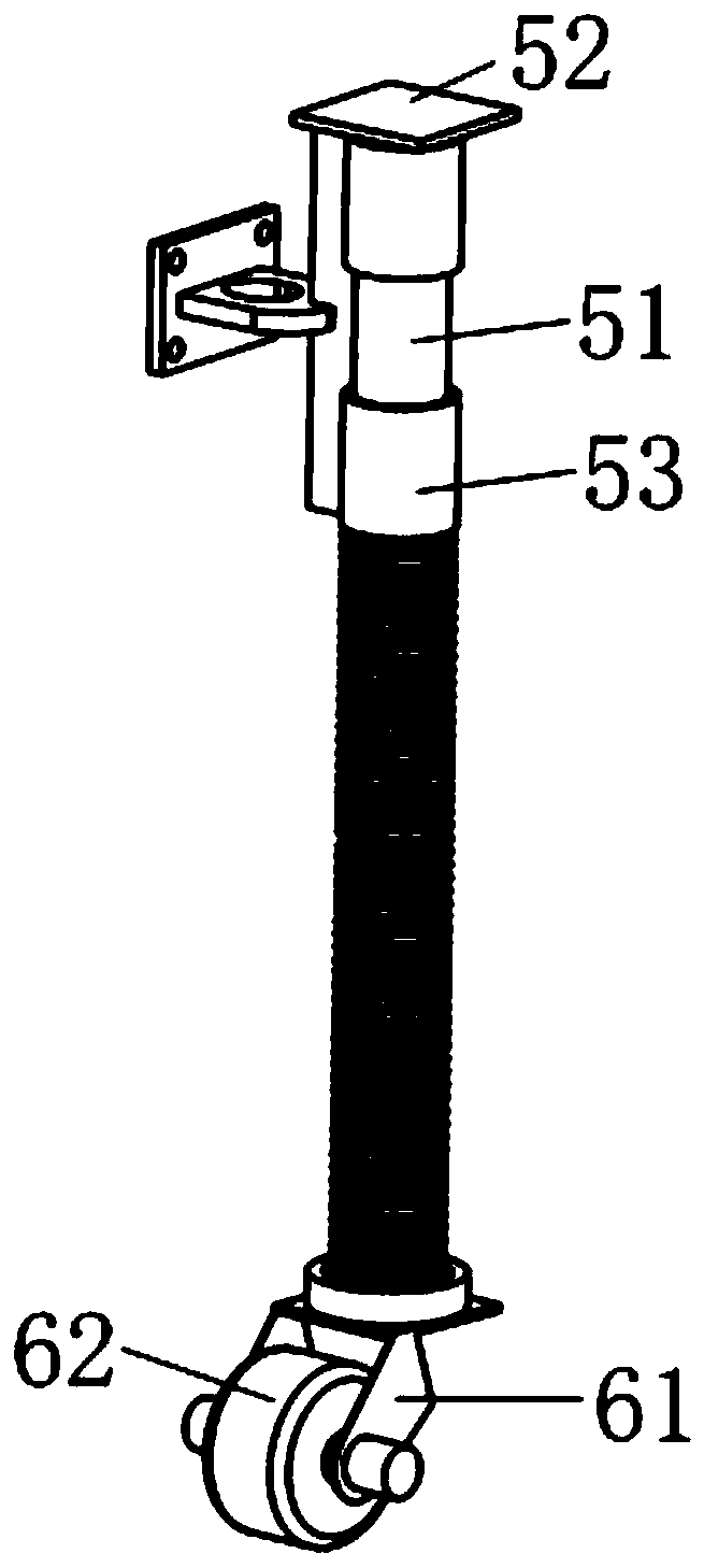 A gun head device that is convenient for distance measurement and a method for controlling the height of the print head