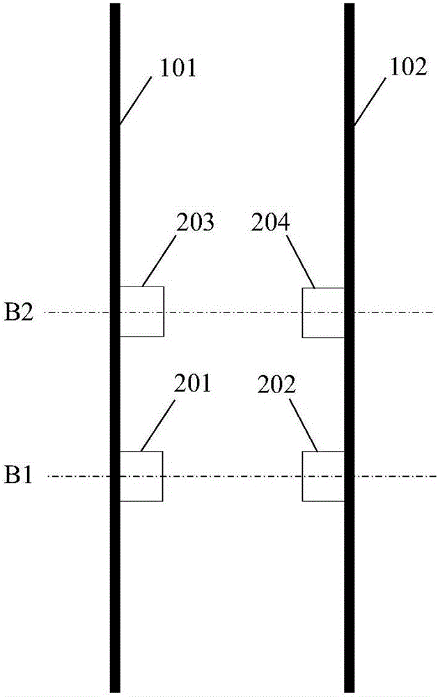 Axle counting sensing device