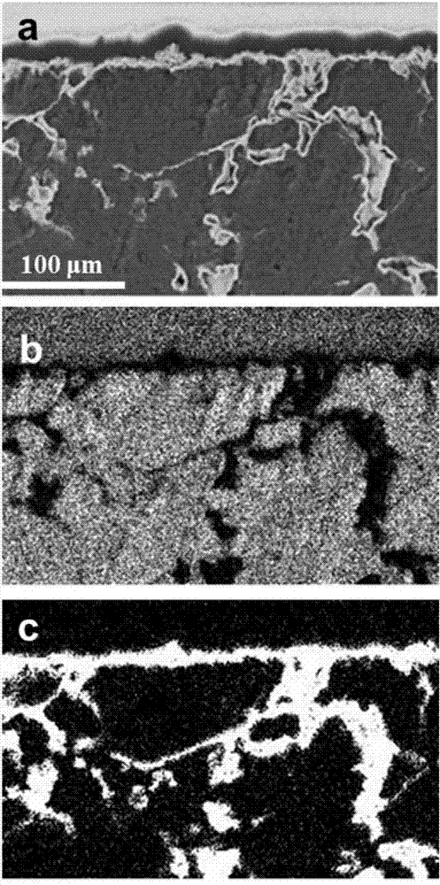 Metal carbide coating covered carbon-based material and preparation method therefor