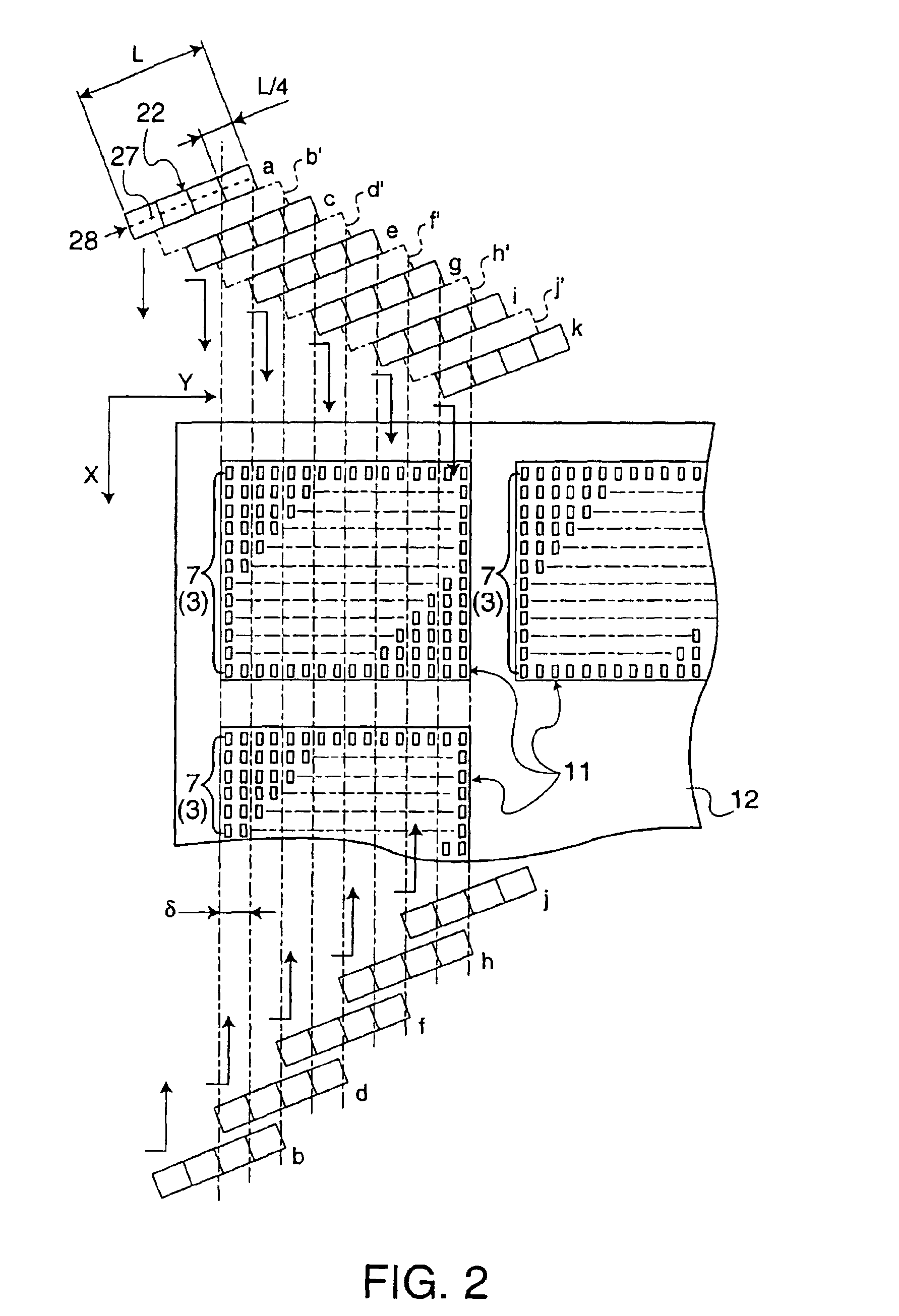 Methods and apparatus for making color filter by discharging a filter material