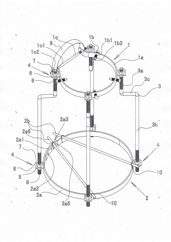 Halo-pelvic ring traction device