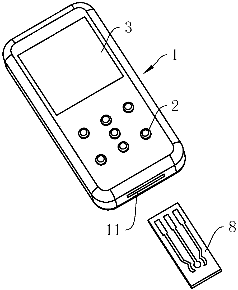 Portable liquid impedance measurement gauge