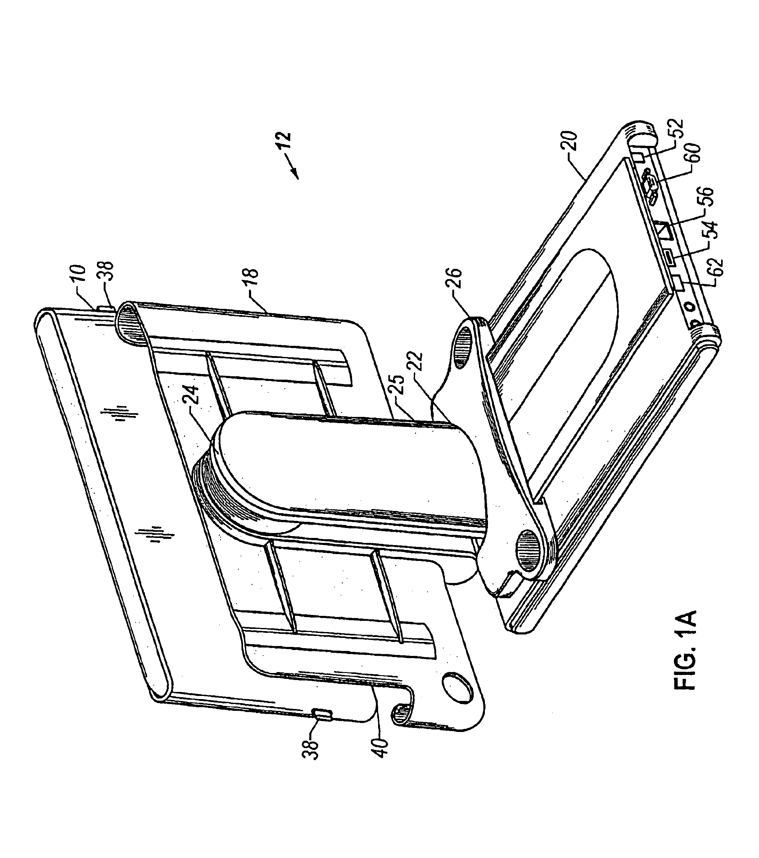 Flexible circuit board for tablet computing device