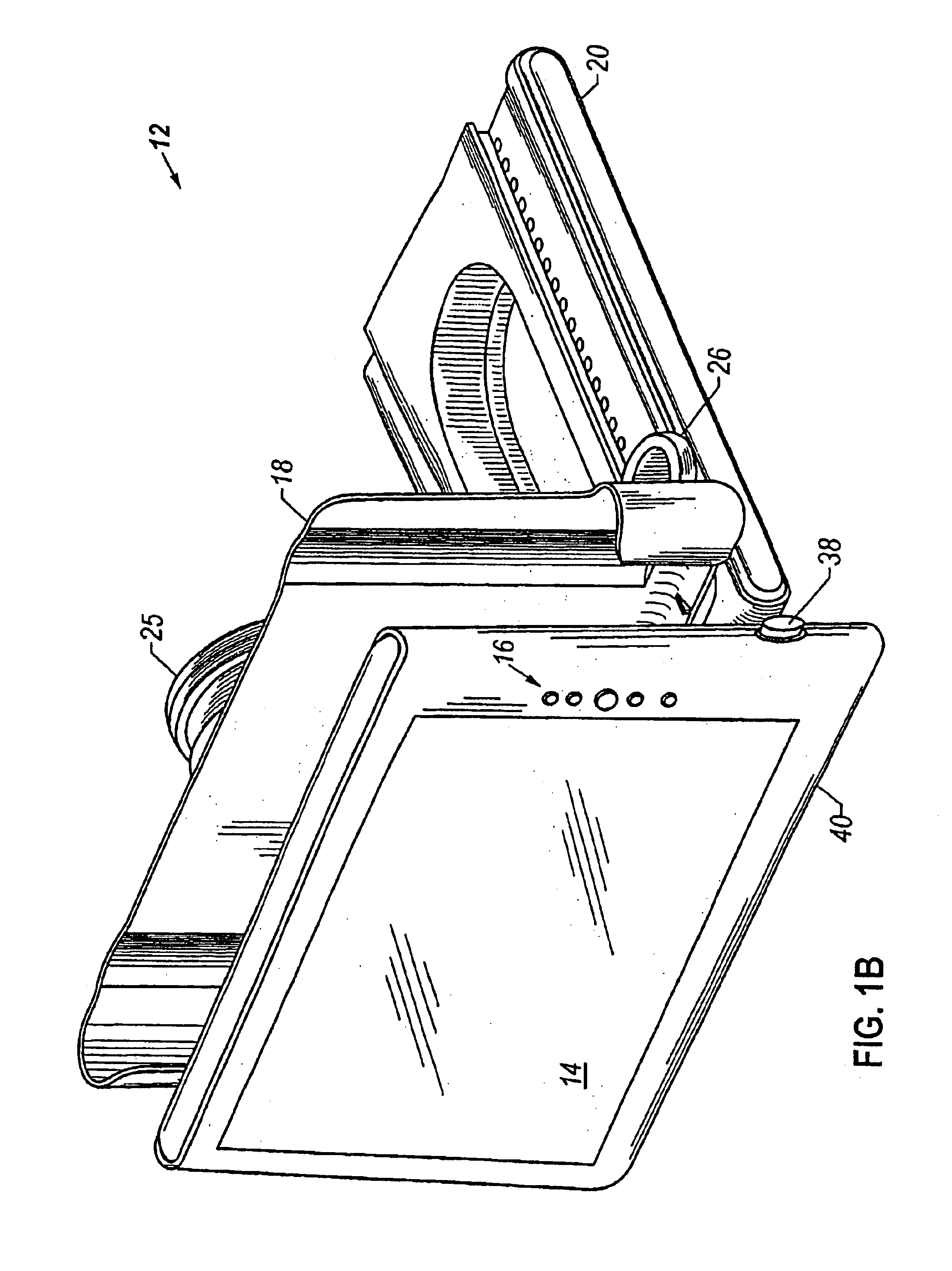 Flexible circuit board for tablet computing device