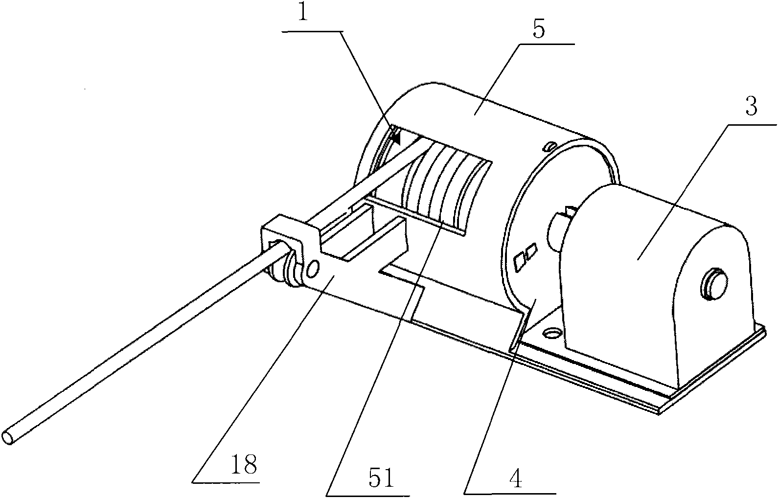Mounting structure of telescopic contact pin temperature sensor