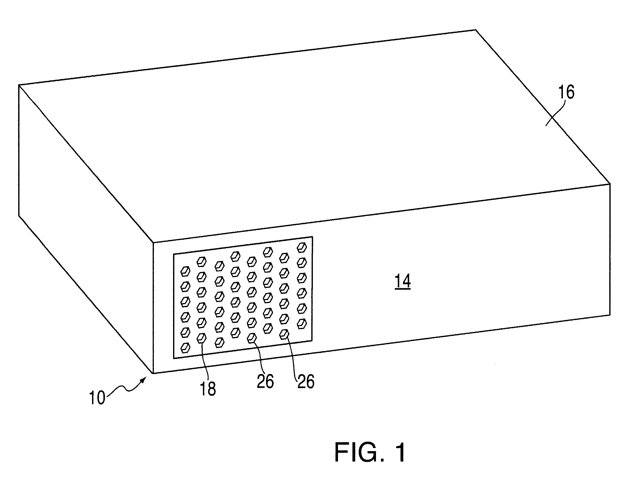 An apparatus for improving server electromagnetic shielding