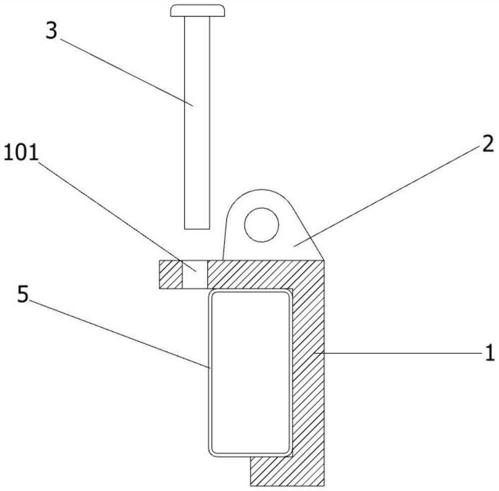 Van vehicle side plate lifting appliance