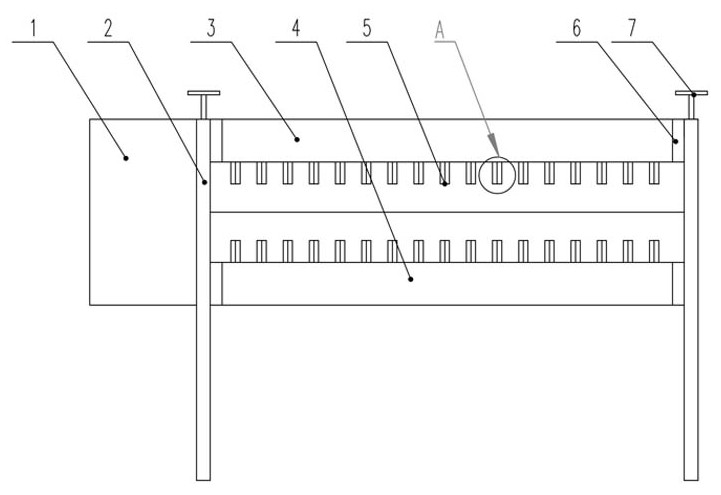 Electrostatic electret device for melt-blown cloth