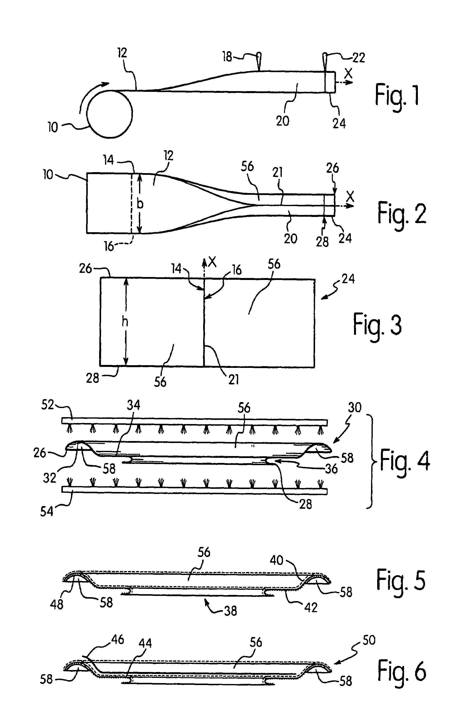 Method for the production of a rim for a can lid