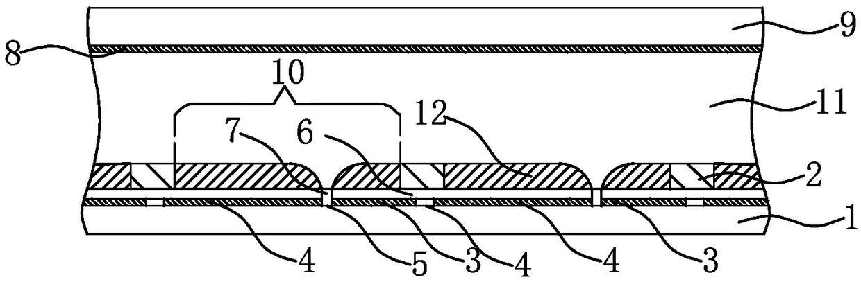 A bistable electrowetting display and its preparation method