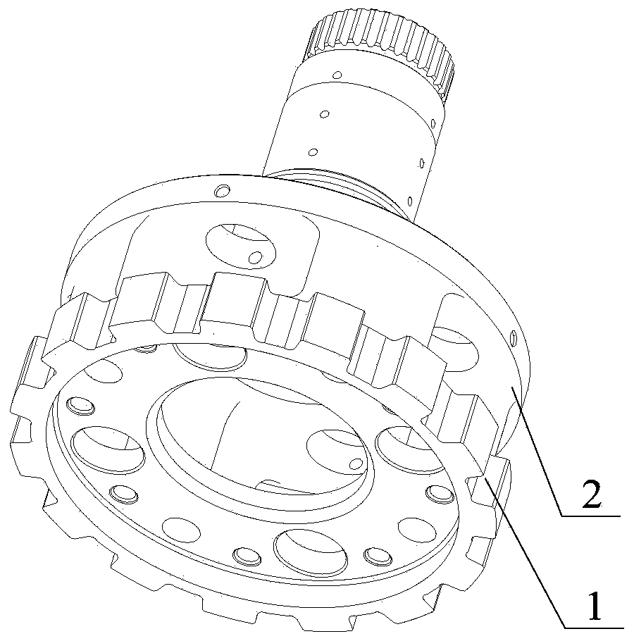 Automobile and automatic gearbox transmission mechanism thereof