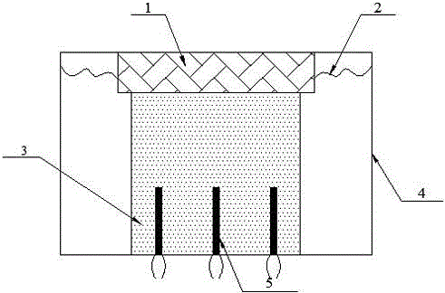 Linear acceleration sensor for bionic-ear stone implement structure