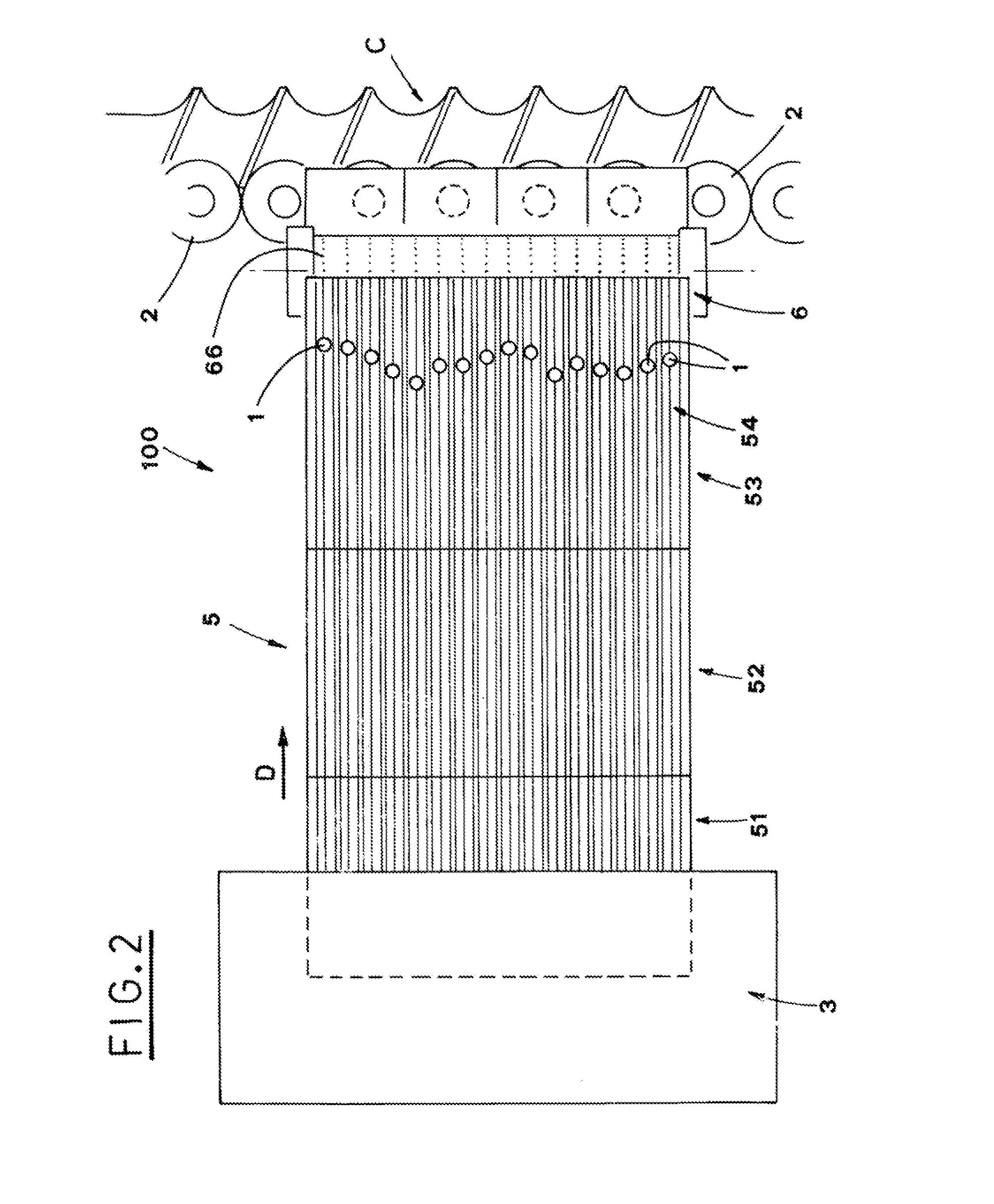 Unit For Filling Containers With Products In Particular Pharmaceutical Products