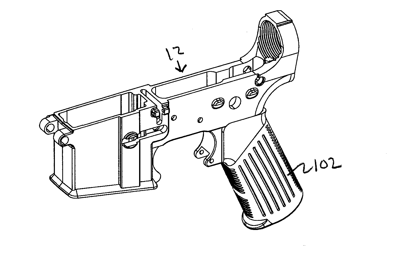 Adjustable Pistol Grip for Firearms