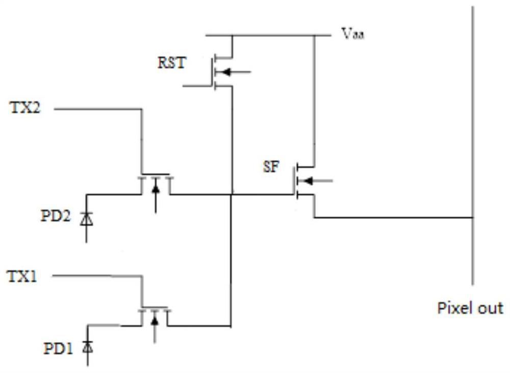 Pixel circuit and reading method