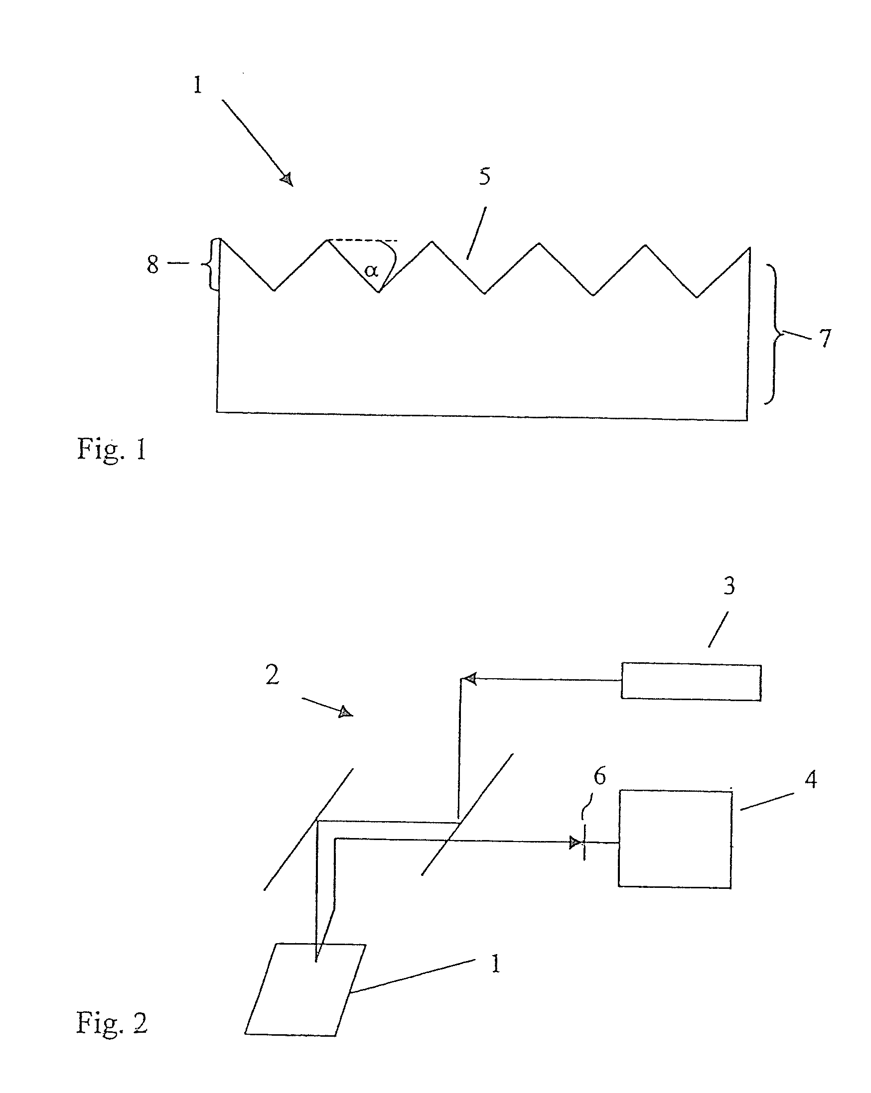 Method of forming polymeric microarray support