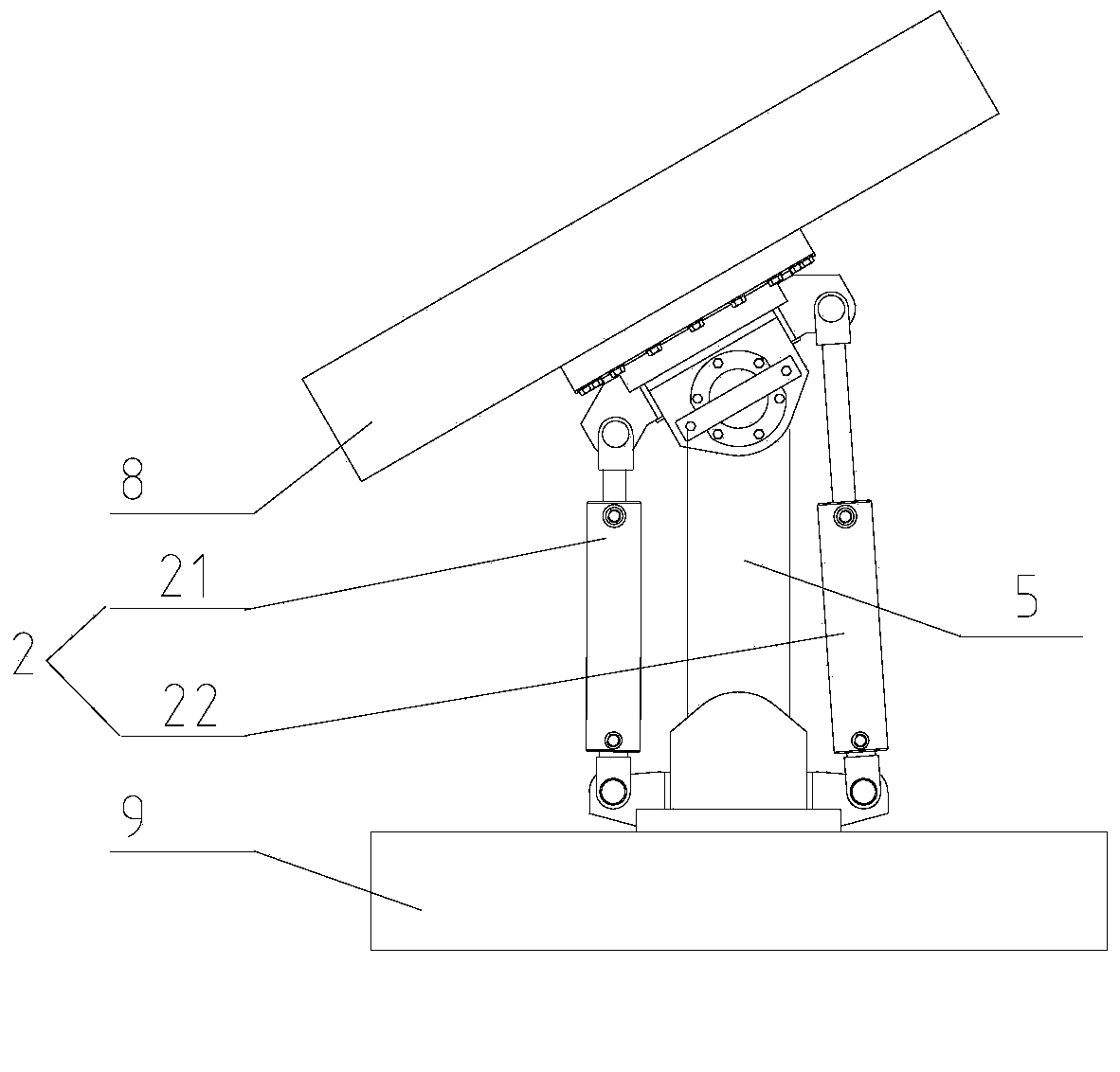 Hydraulic steering system and road roller