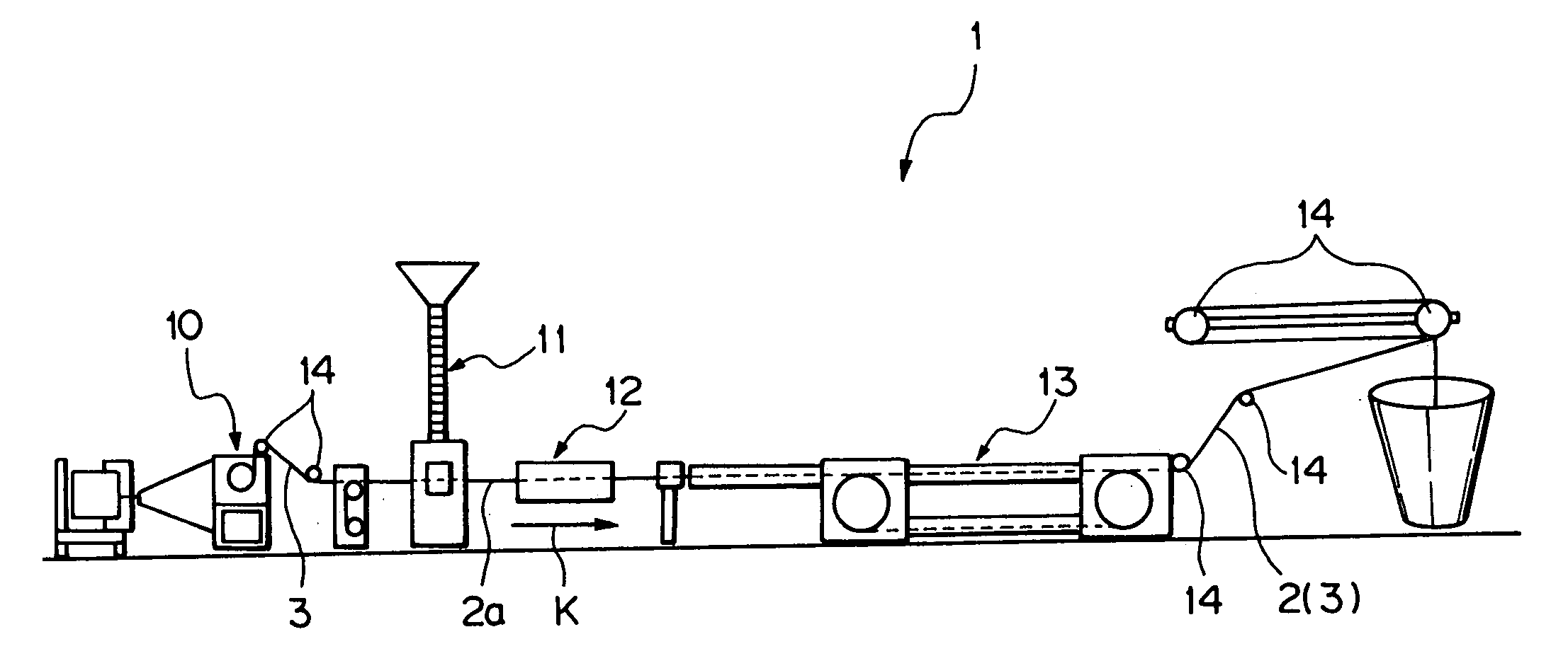 Wire manufacturing method wire manufacturing apparatus and wire