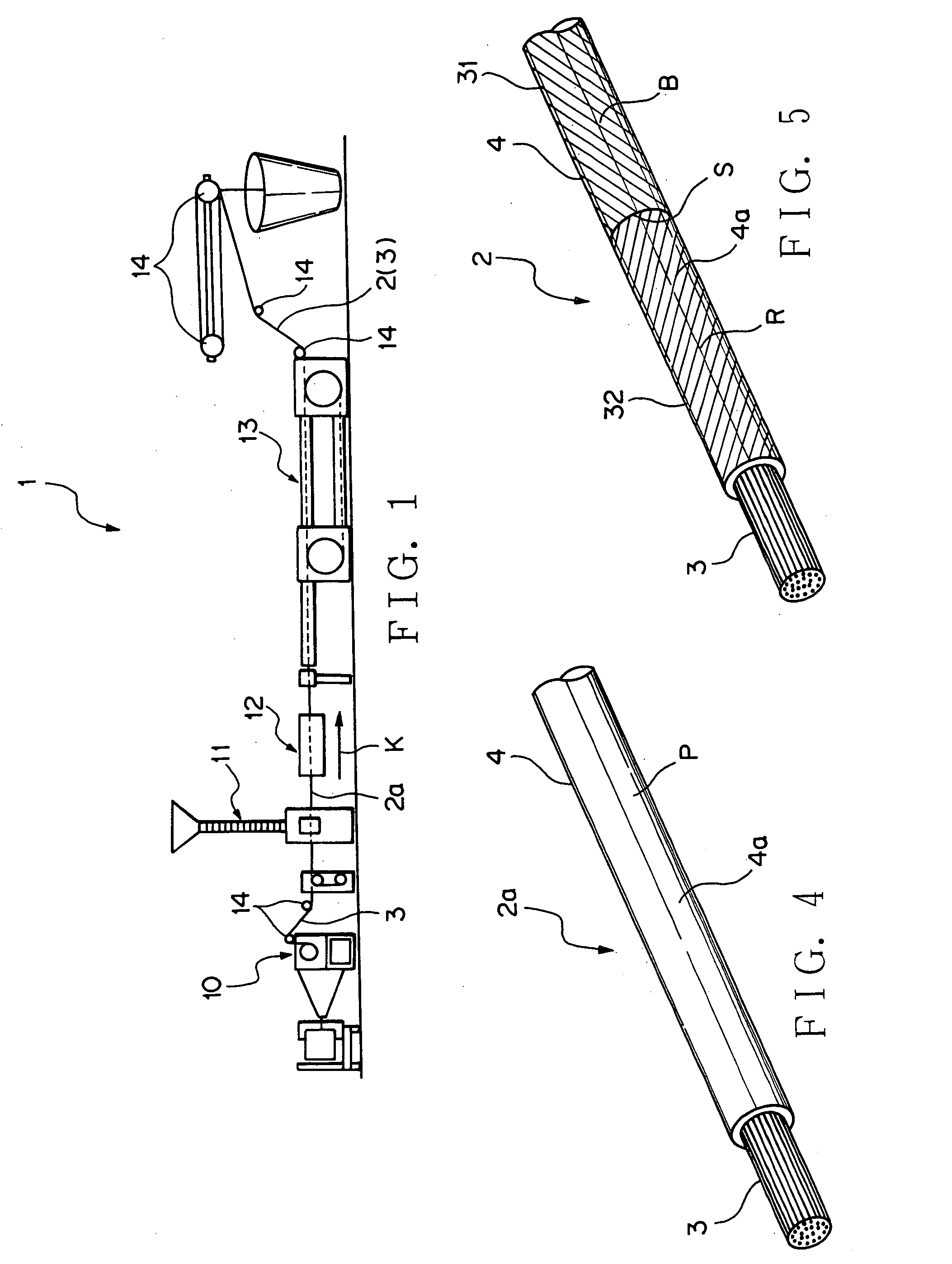 Wire manufacturing method wire manufacturing apparatus and wire