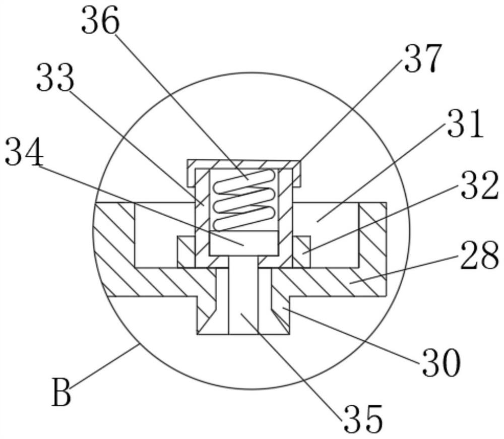 Stamping device for sheet metal part machining