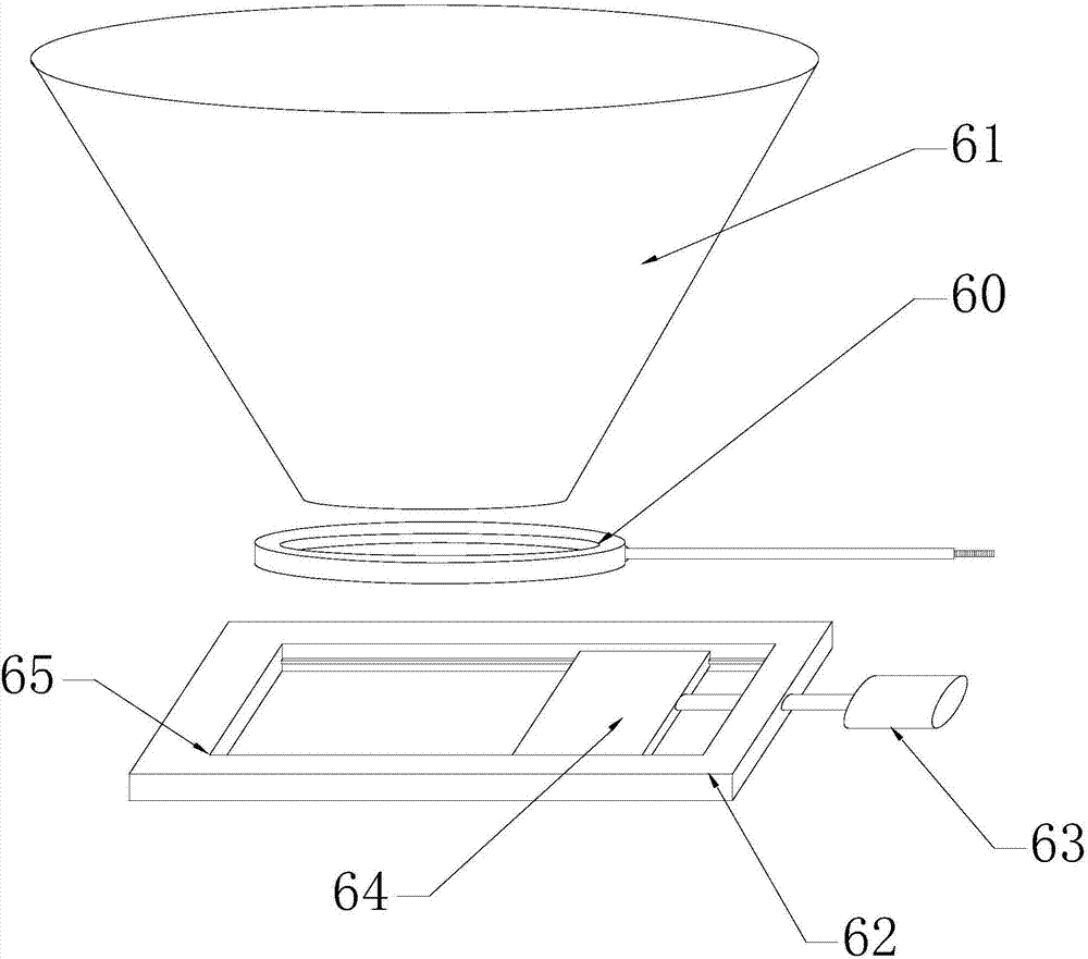 Novel juicing device for radix puerariae