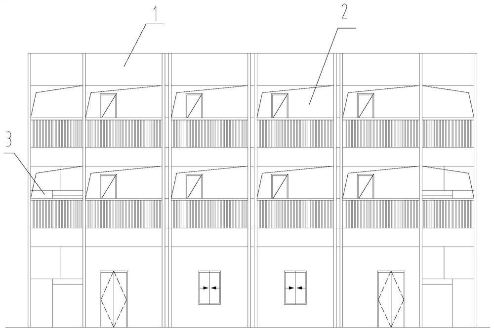 An improved method for prefabricated modules of prefabricated buildings