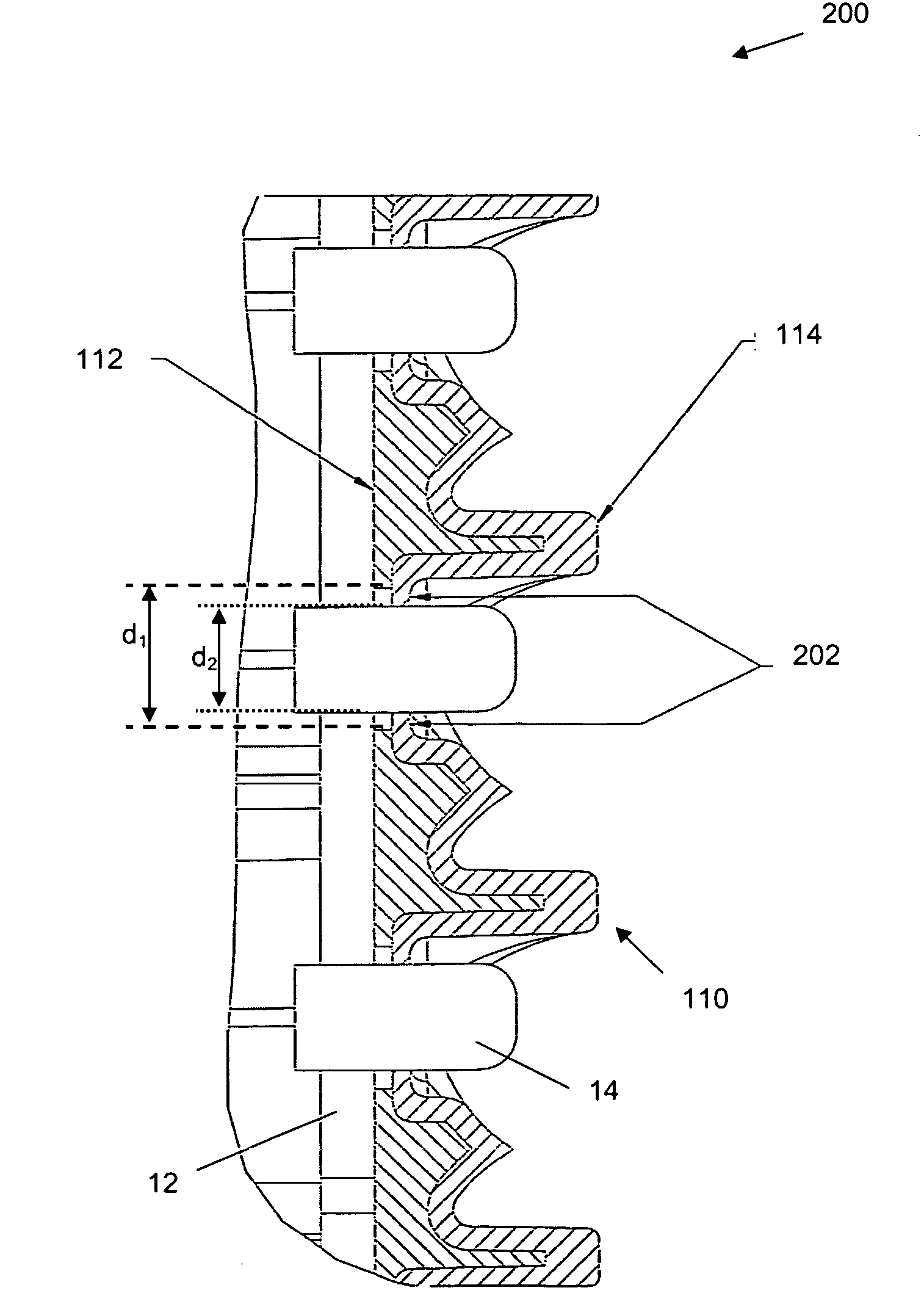 Method and device for shading in a display system