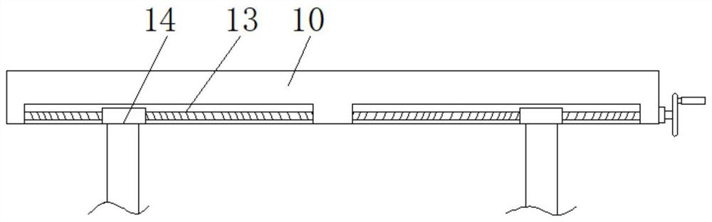 An edge banding device for LED lamp processing with a positioning structure
