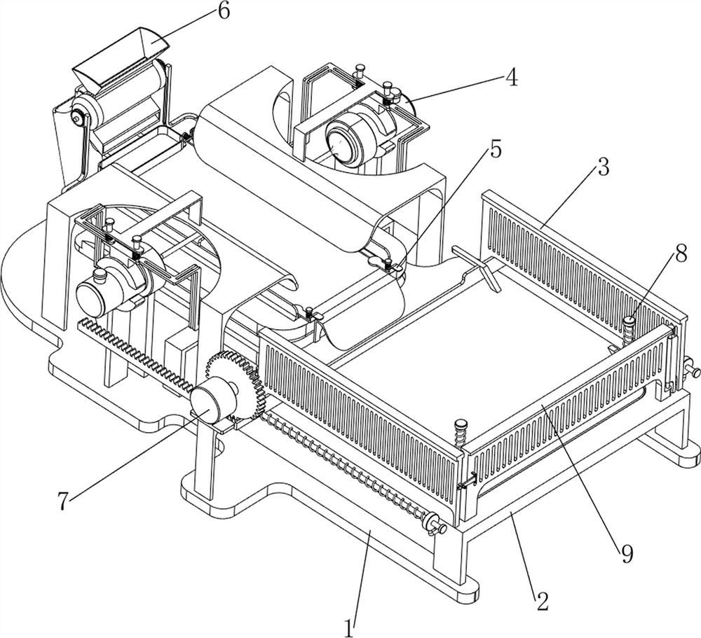 Hoof medicated bath device for animal husbandry and veterinary medicine