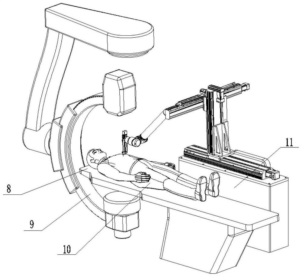 A six-degree-of-freedom puncture surgical robot