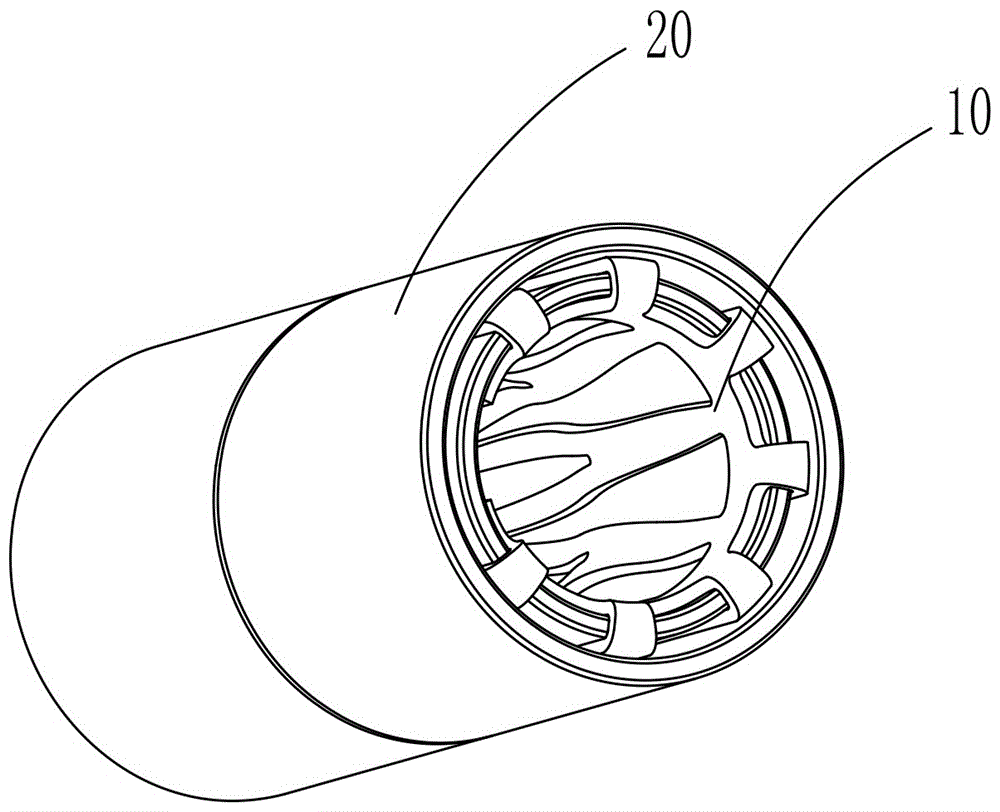 Female terminal of electric connector and processing method of female terminal