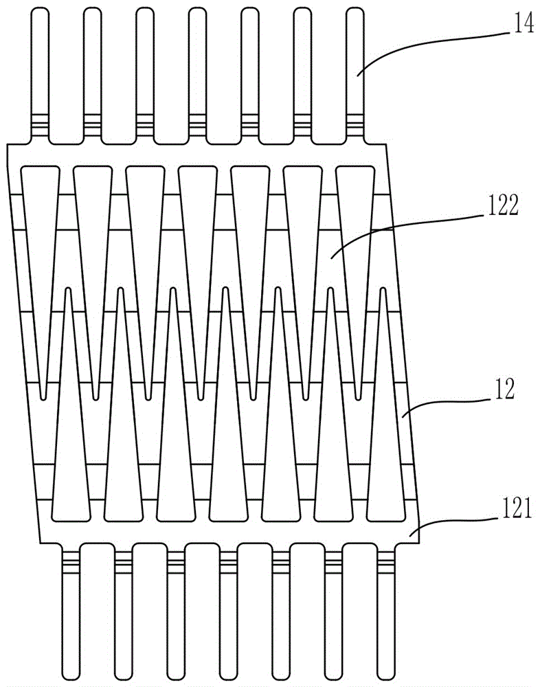 Female terminal of electric connector and processing method of female terminal