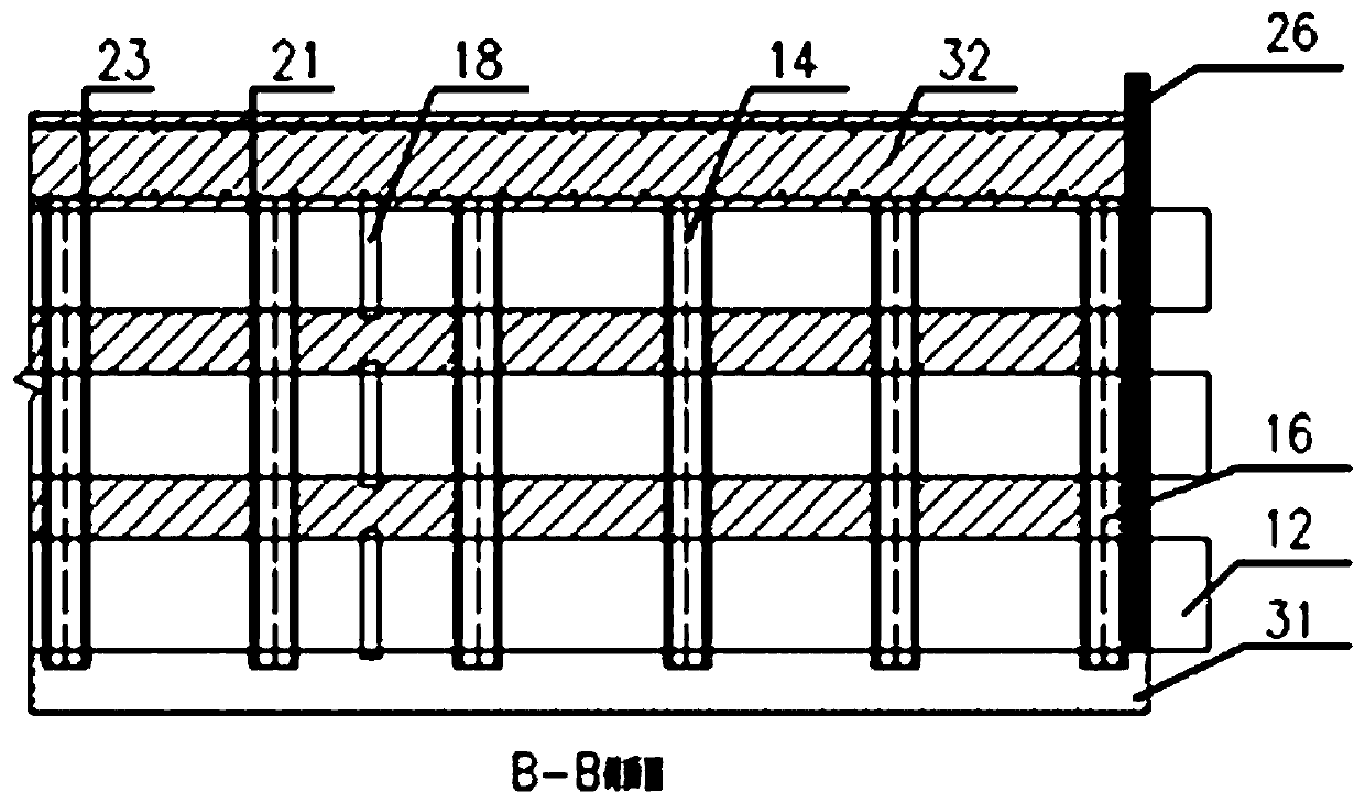 Duct bank array installation and encapsulation construction method