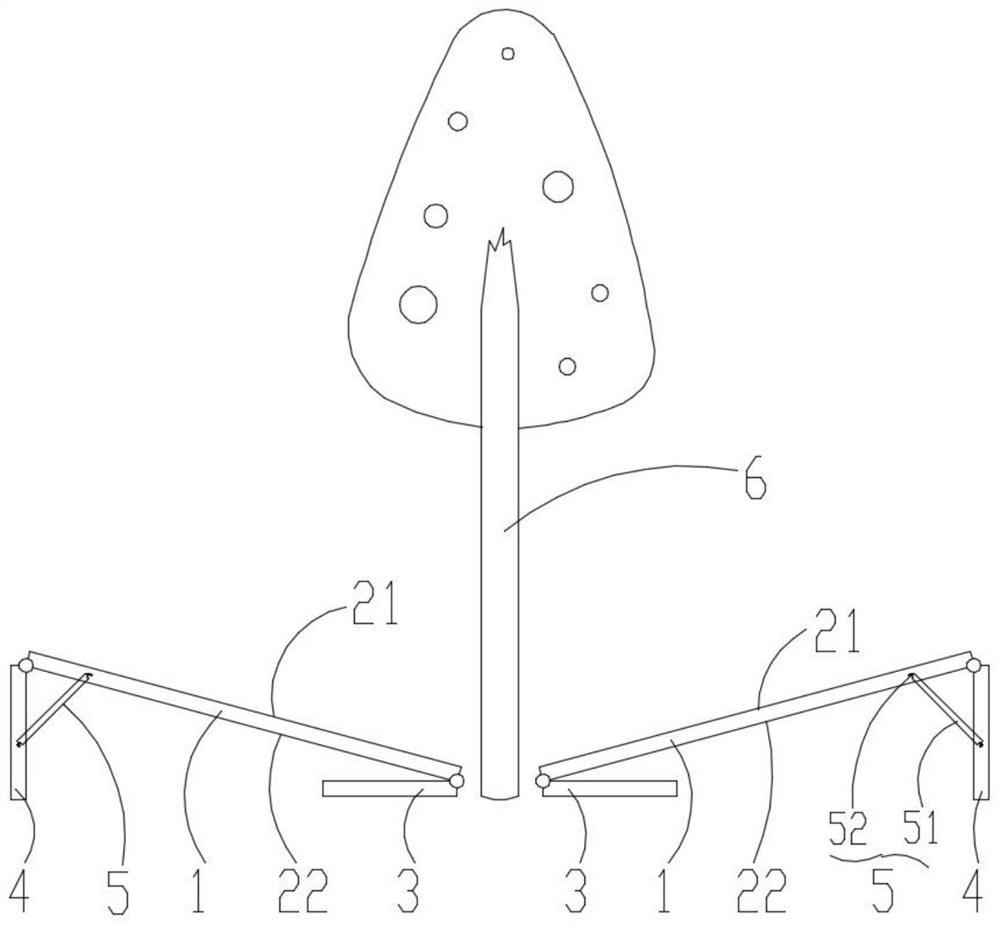 Application method of functional film device and cultivation method of apple trees