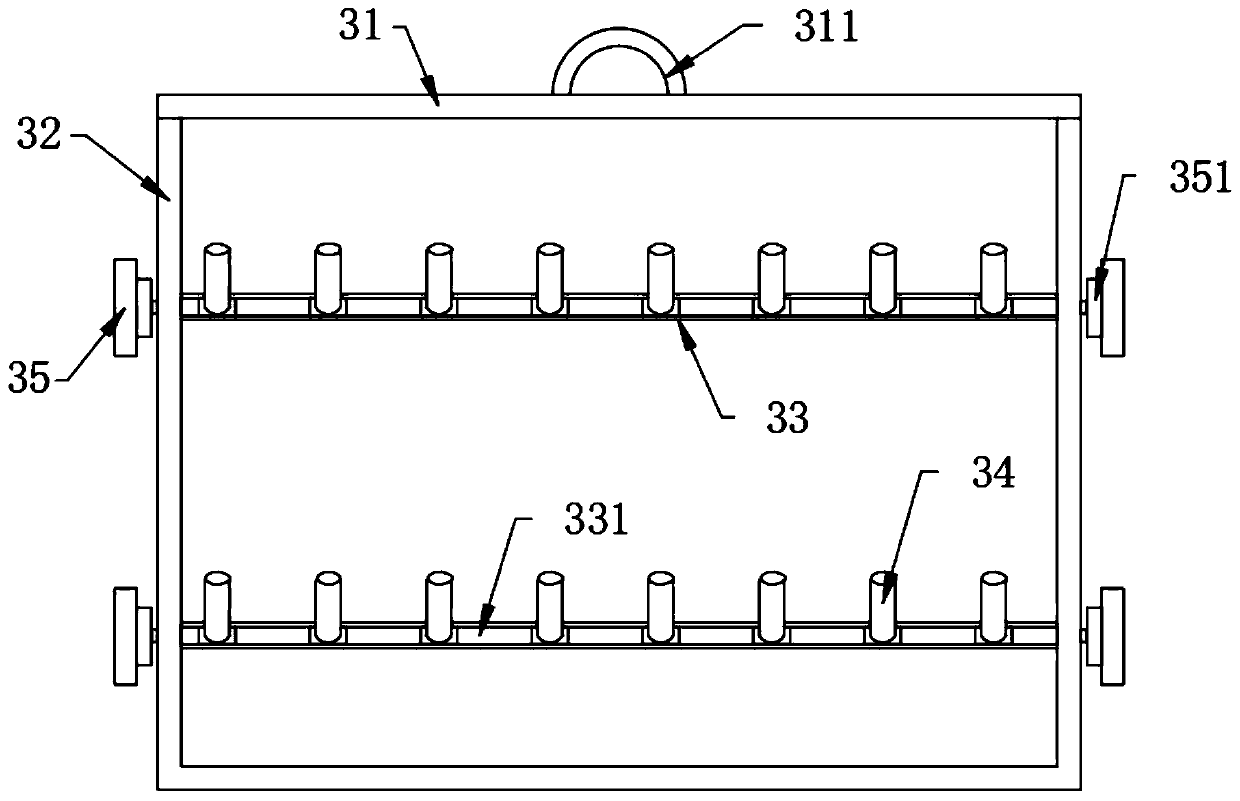 Aluminum alloy surface anodic oxidation coloring treatment production line and treatment process