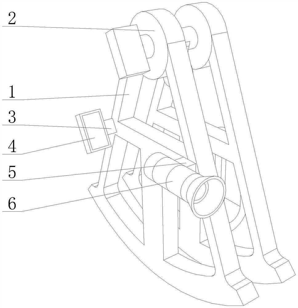 Mirror surface perpendicularity inspection method of marine sextant additionally provided with alignment module