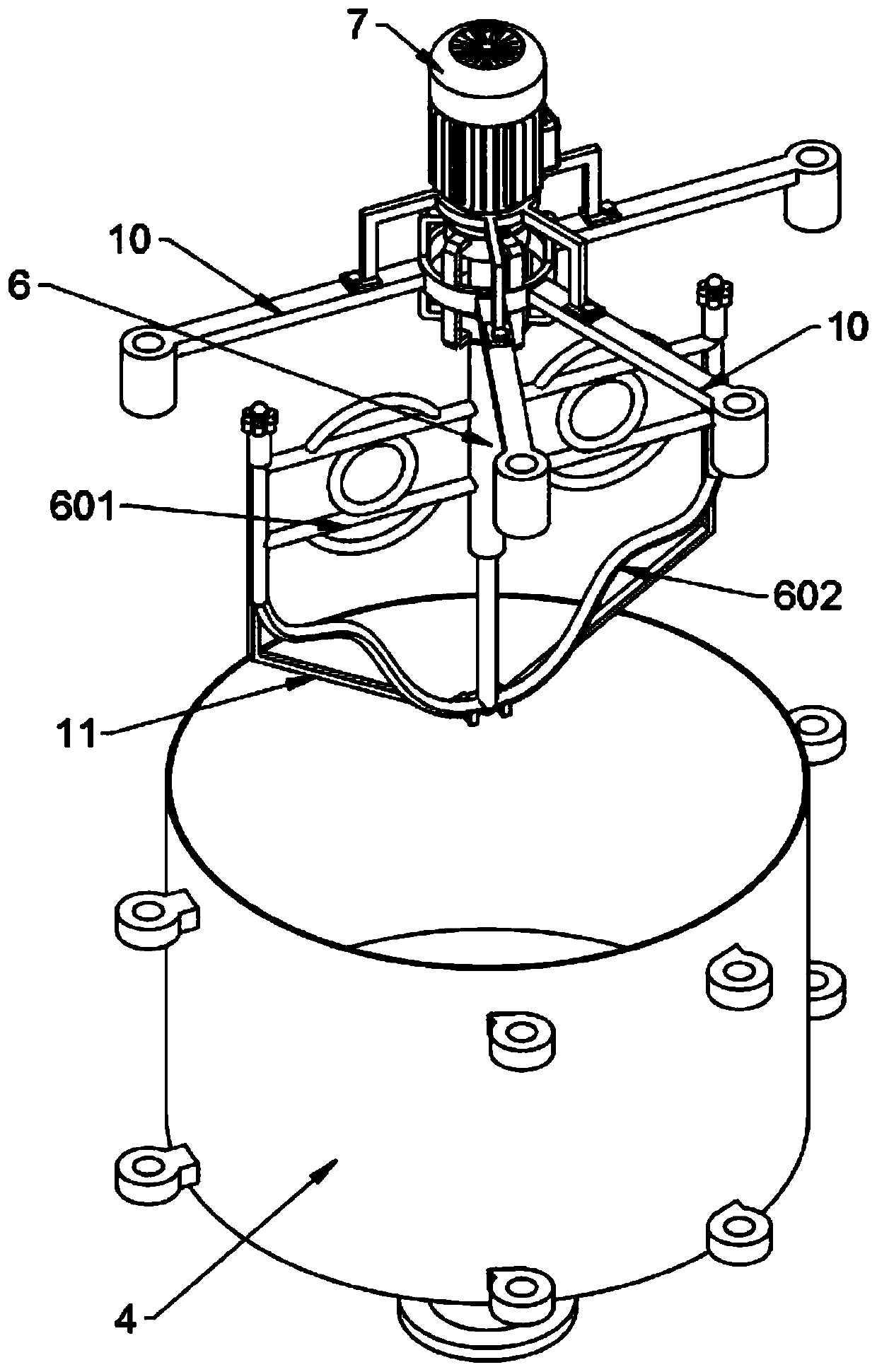 Liquid leakage prevention type filling device for facial cleanser production