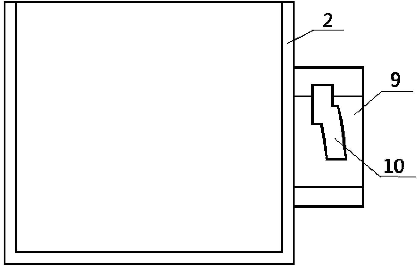 Air-conditioning indoor unit and drain pipe connecting structure thereof