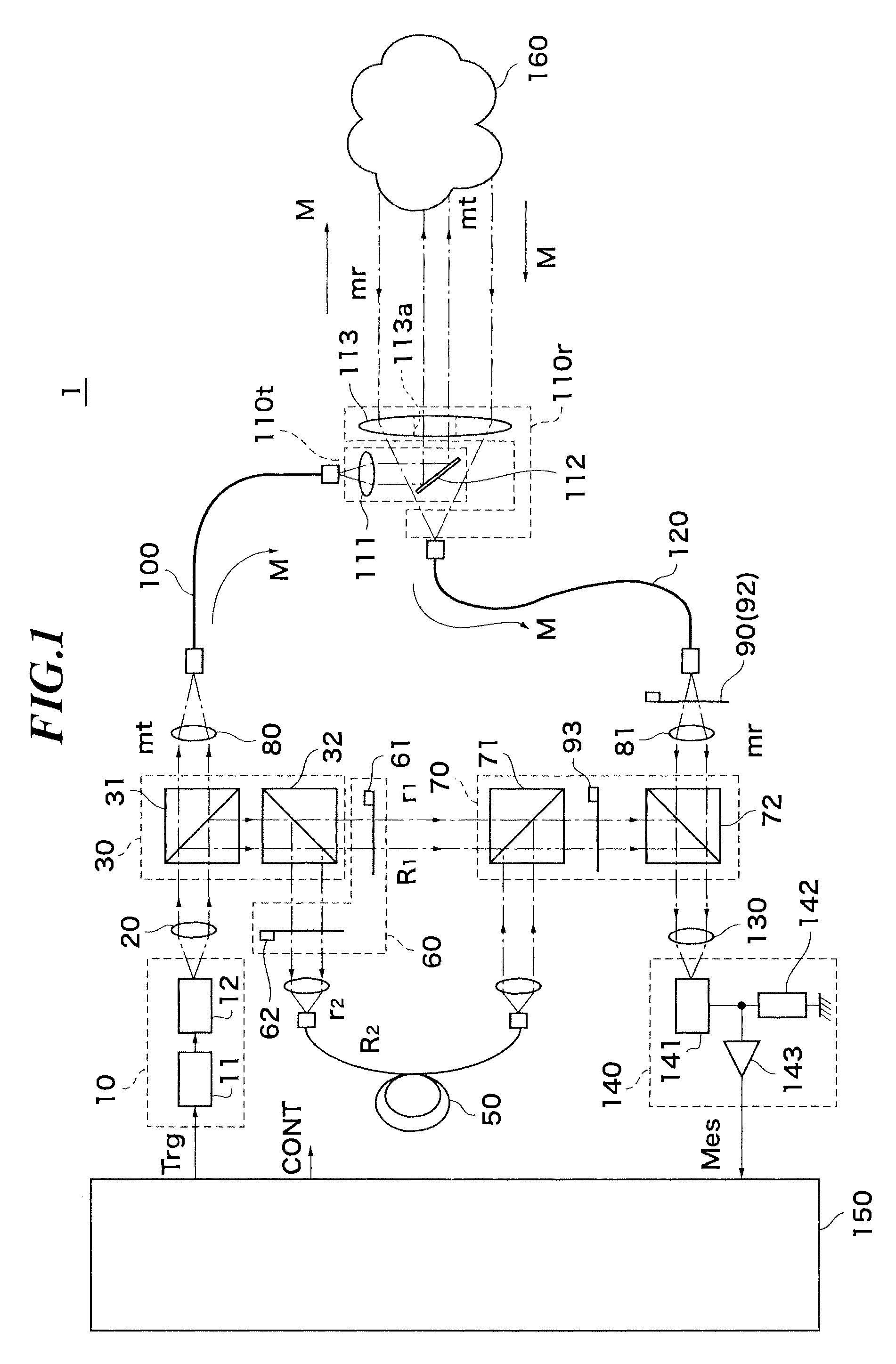 Distance measuring apparatus and distance measuring method