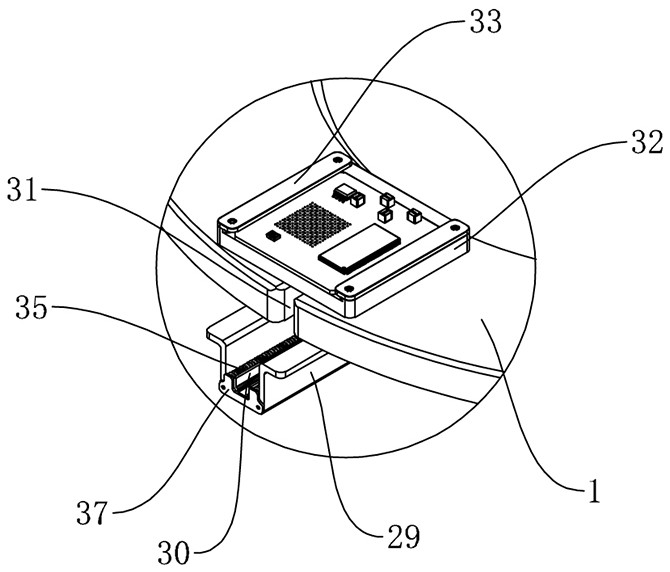 Chip mounting device