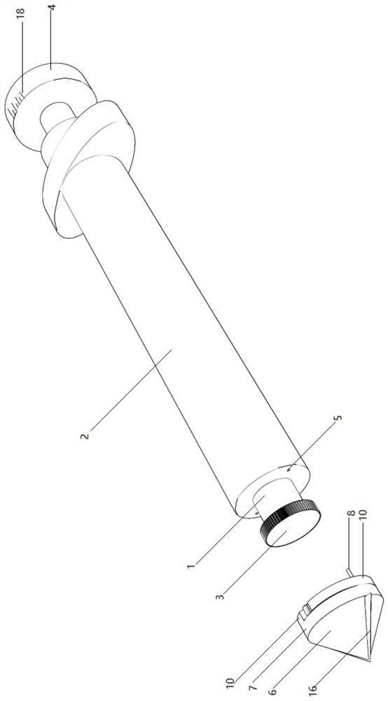 A kind of orthopedic knee arthroscopic joint spreader