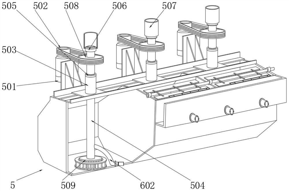 A mechanical flotation machine